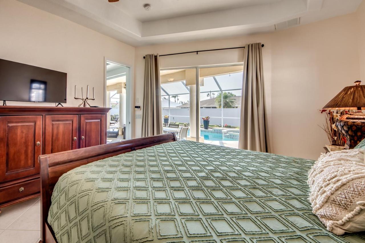Villa-Haze, Lots Of Privacy, Solar & Electric Heated Pool And Spa Cape Coral Extérieur photo