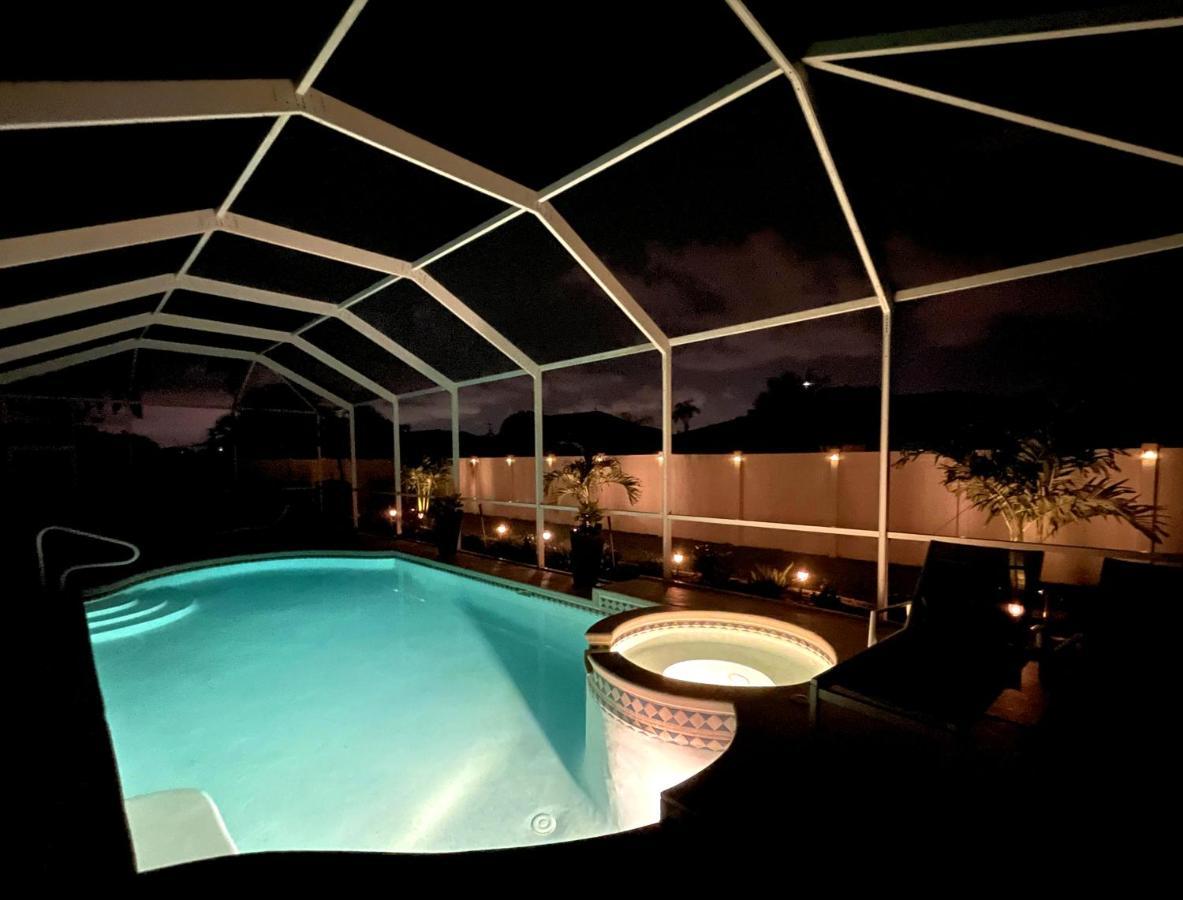 Villa-Haze, Lots Of Privacy, Solar & Electric Heated Pool And Spa Cape Coral Extérieur photo