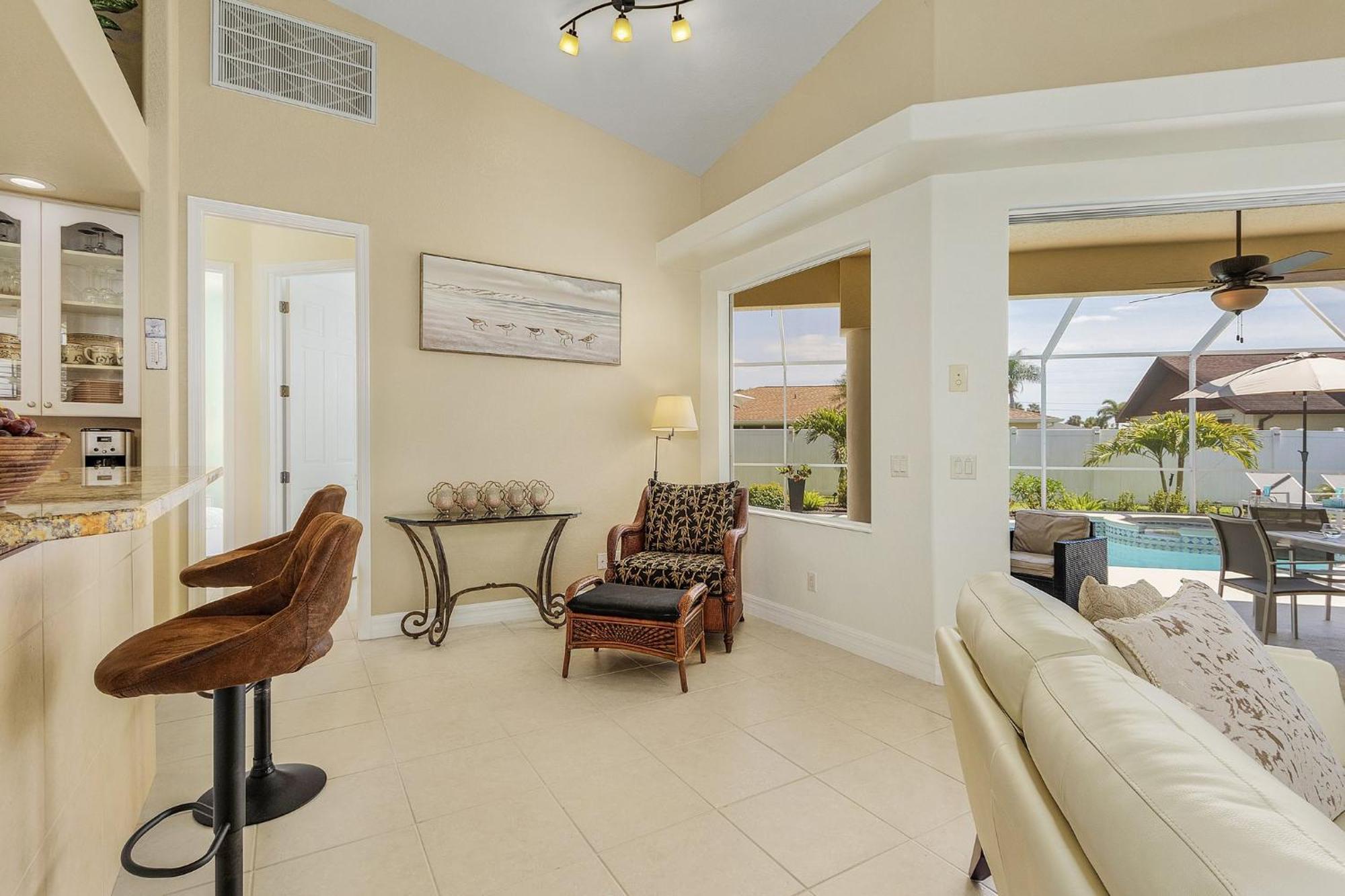 Villa-Haze, Lots Of Privacy, Solar & Electric Heated Pool And Spa Cape Coral Extérieur photo