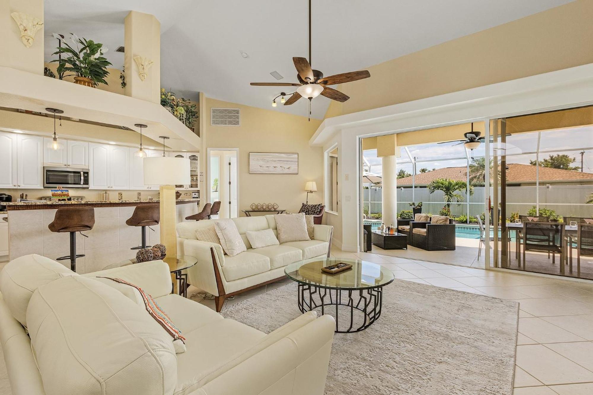 Villa-Haze, Lots Of Privacy, Solar & Electric Heated Pool And Spa Cape Coral Extérieur photo